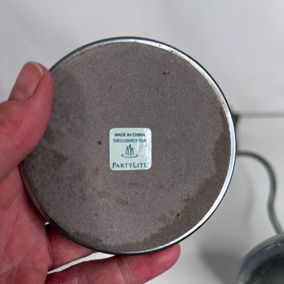 Partylite Trio of Dancing Flowers Slim Candle Holder Sticks Silver Metal-Retired - Picture 11 of 15